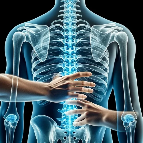 Chiropractic adjustments are used to treat back and neck pain